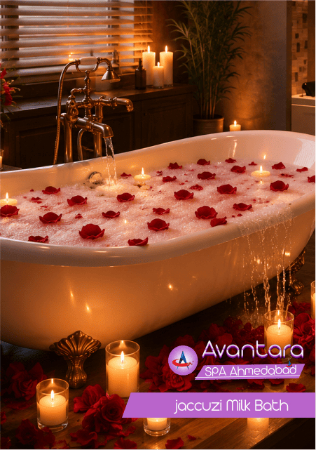 Jaccuzi Milk Bath in Bopal Ahmedabad